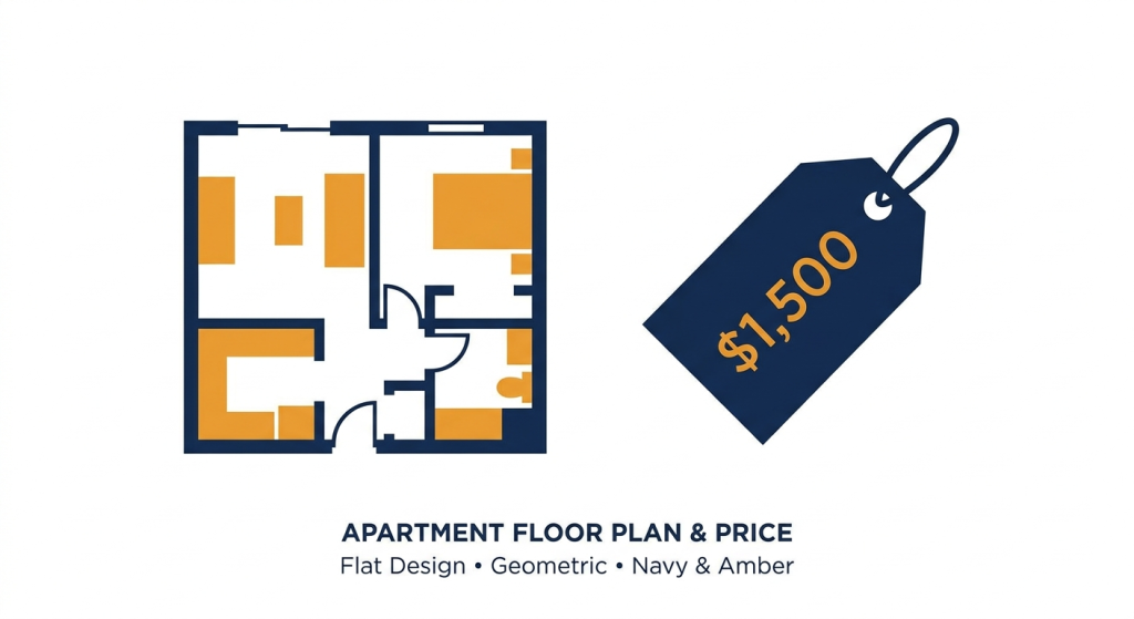 apartment floor plan moving cost
